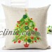 Christmas Xmas Santa Sofa Car Throw Cushion Pillow Cover Case Home Decor Gifts   162640554025